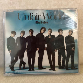 サンダイメジェイソウルブラザーズ(三代目 J Soul Brothers)の三代目JSB　Unfair World　CD(ミュージック)
