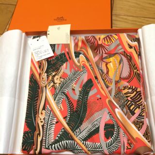 Hermes - エルメス🐎カレ90《海と空の狭間De la Mer au Cielスカーフの