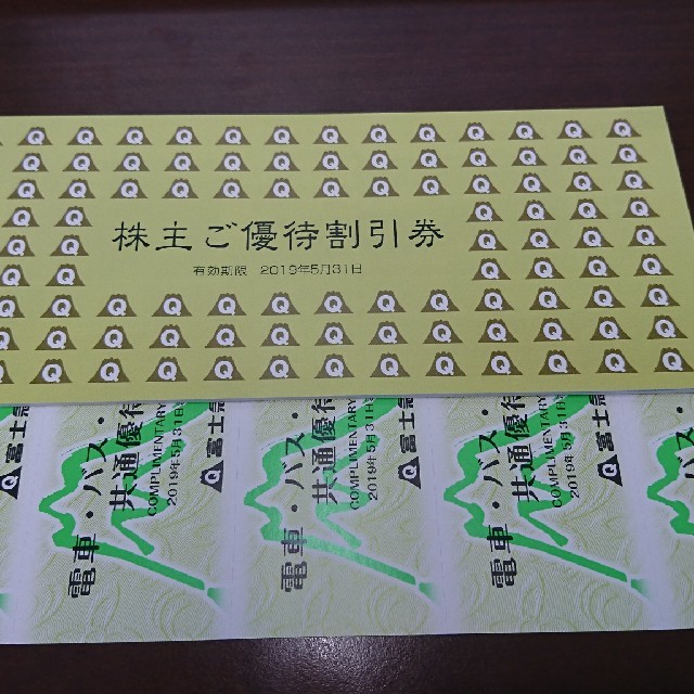 すずか様 3セット富士急行 株主優待5枚 - funespar.org