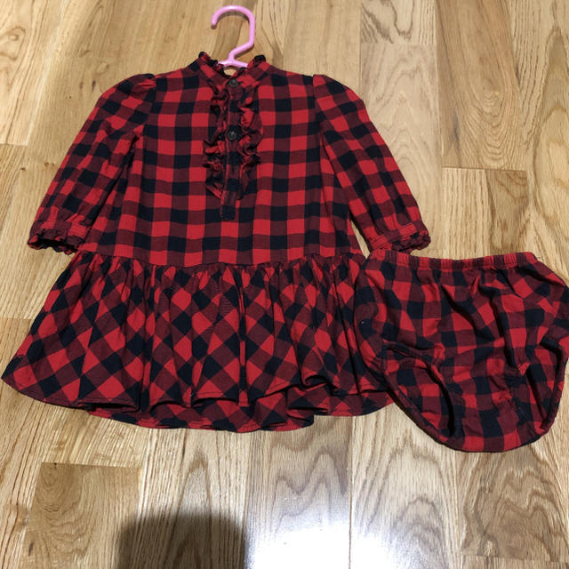 Ralph Lauren(ラルフローレン)のワンピース キッズ/ベビー/マタニティのベビー服(~85cm)(ワンピース)の商品写真