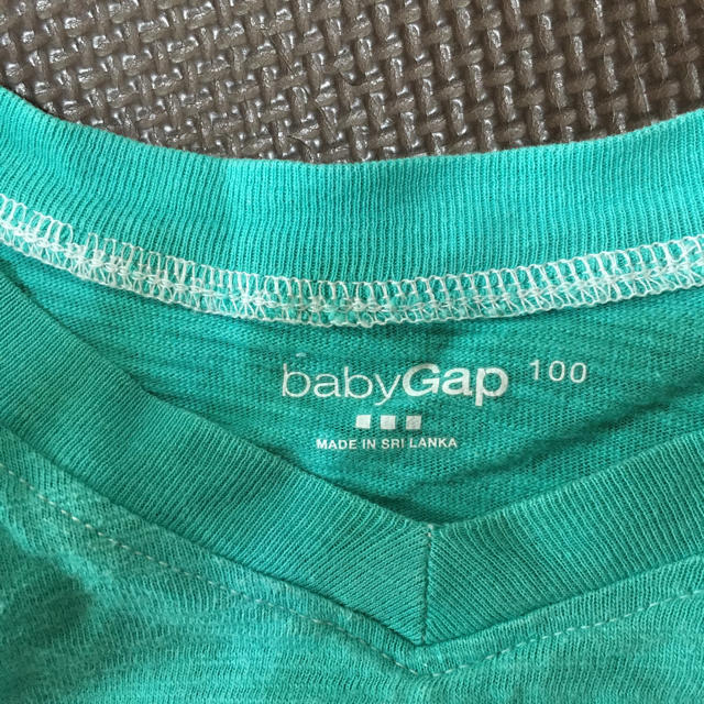 babyGAP(ベビーギャップ)のキッズ ロングTシャツ 100cm キッズ/ベビー/マタニティのキッズ服男の子用(90cm~)(Tシャツ/カットソー)の商品写真