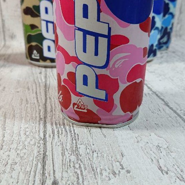 人気送料無料 A BATHING APE - BAPE×PEPSIコラボ缶セットの通販 by