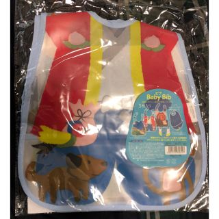 スリーコインズ(3COINS)の■3coins Baby Bib ビブ■男の子用 新品未開封(お食事エプロン)