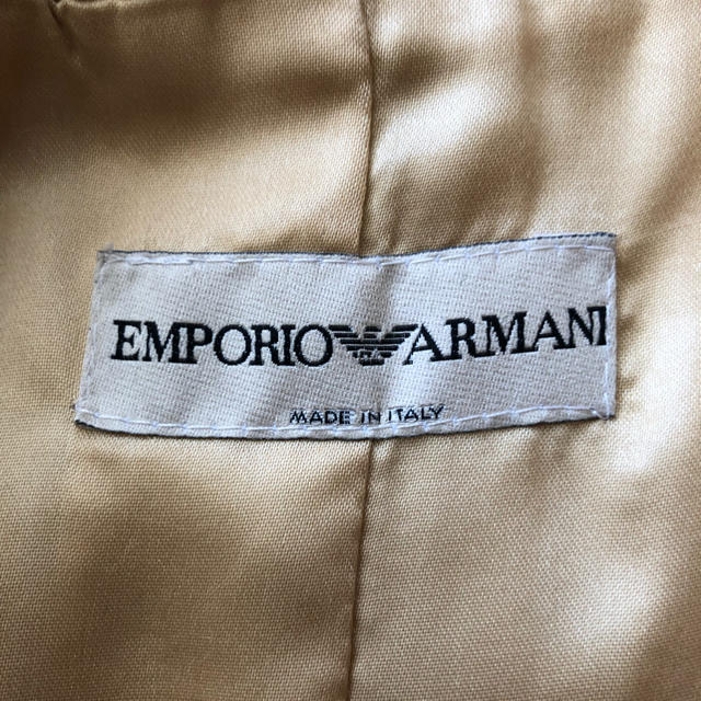 Emporio Armani - EMPORIO ARMANI アルマーニ スプリングコートの通販
