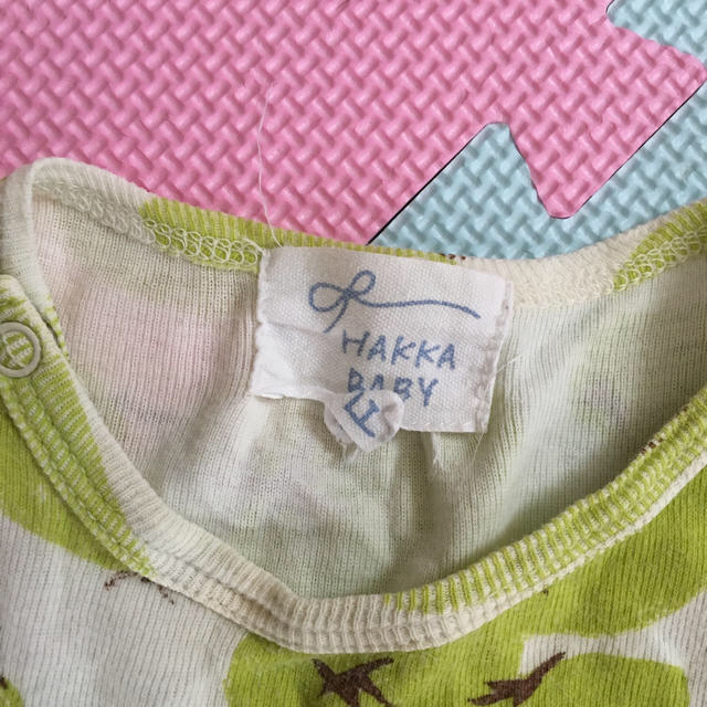 hakka baby(ハッカベビー)のいちこ様専用☆ハッカベビー ロンパース 70 2点セット キッズ/ベビー/マタニティのベビー服(~85cm)(ロンパース)の商品写真