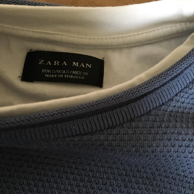 ZARA(ザラ)のZARA 重ね着風Tシャツ メンズのトップス(Tシャツ/カットソー(半袖/袖なし))の商品写真