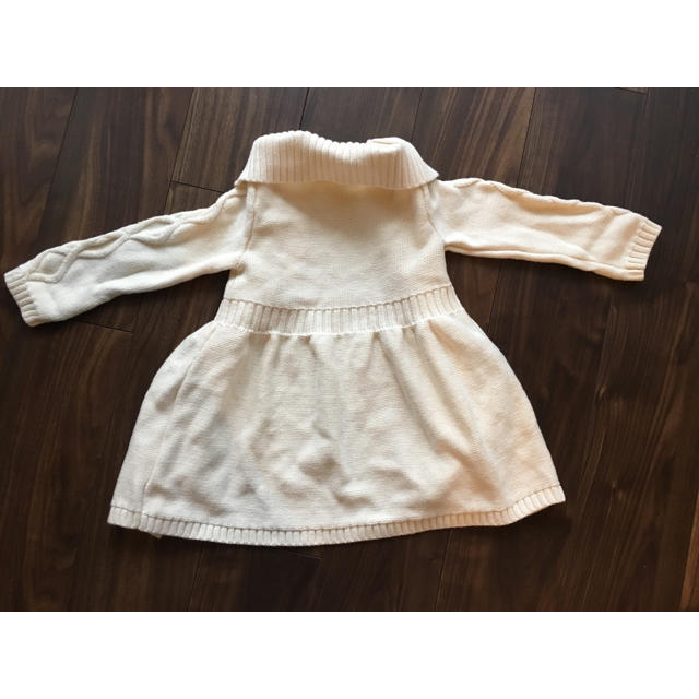 babyGAP(ベビーギャップ)のGAP ワンピース カーディガン 美品 110 キッズ/ベビー/マタニティのキッズ服女の子用(90cm~)(カーディガン)の商品写真