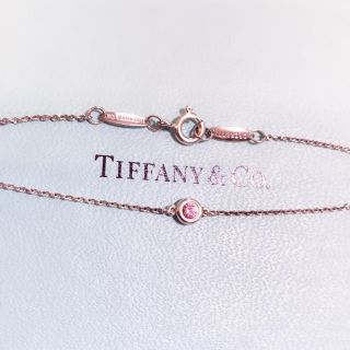 ティファニー(Tiffany & Co.)のティファニー バイザヤード ピンクサファイア(ブレスレット/バングル)