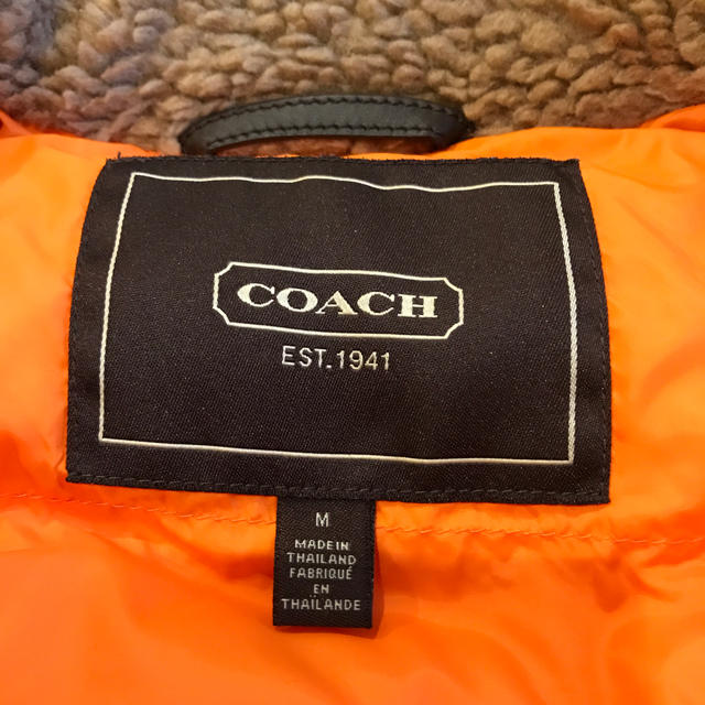 COACH(コーチ)のCOACH ダウンベスト  メンズ Mサイズ メンズのジャケット/アウター(ダウンベスト)の商品写真