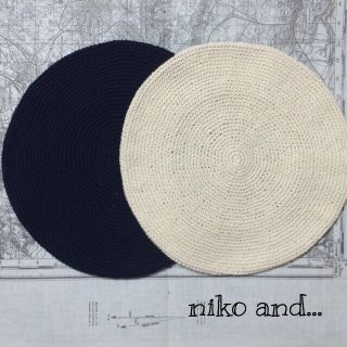 ニコアンド(niko and...)の✳︎niko and春夏用ベレー帽✳︎(ハンチング/ベレー帽)