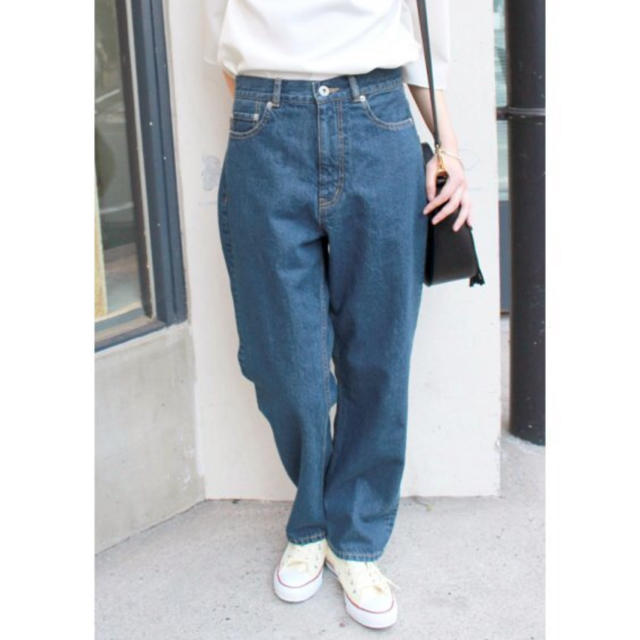 SLOBE IENA LE DENIM ストレートデニムパンツ◆