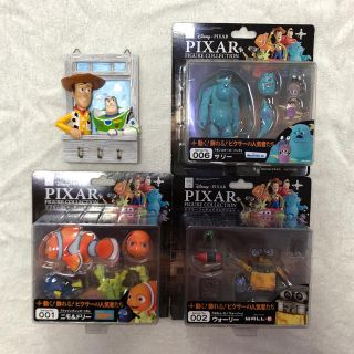 ディズニー(Disney)の【Disney様専用】トイストーリー鍵かけ、ピクサーフィギュアコレクション3点(キャラクターグッズ)