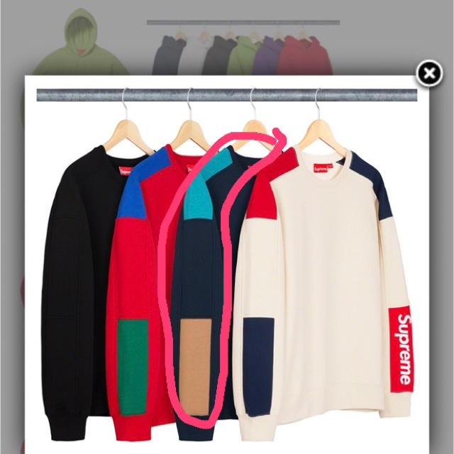 トップス※送料込 supreme formula crewneck 19ss ネイビー