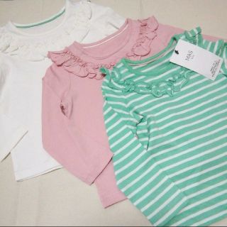 ザラキッズ(ZARA KIDS)のM＆S ピュアコットン ロンＴ 3点セット(シャツ/カットソー)