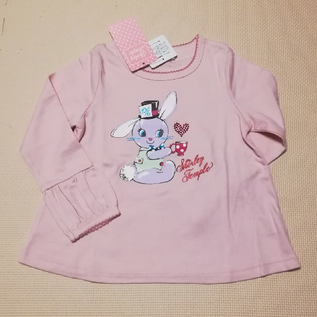 Shirley Temple(シャーリーテンプル)の🎀専用🎀シャーリーテンプル　うさぎ🐰カットソー　110 キッズ/ベビー/マタニティのキッズ服女の子用(90cm~)(Tシャツ/カットソー)の商品写真