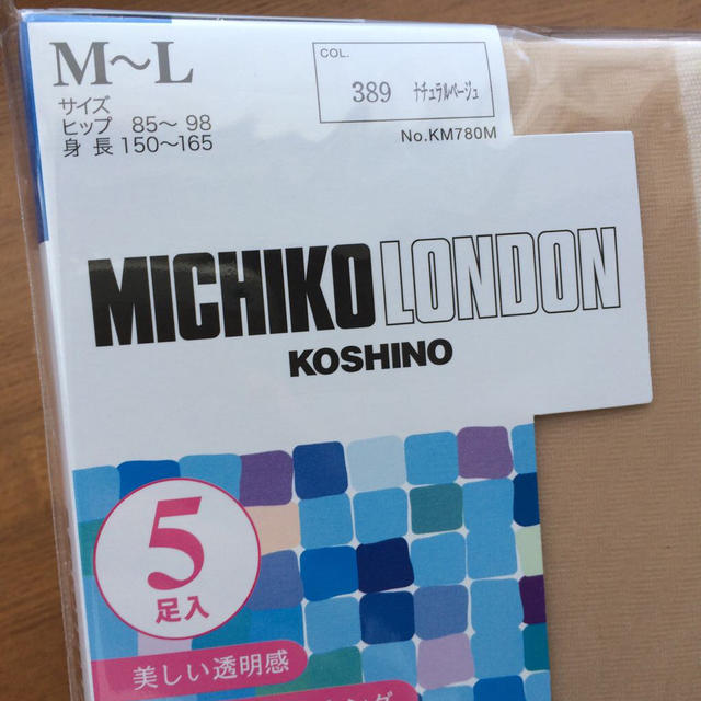 MICHIKO LONDON(ミチコロンドン)のストッキング4足入 レディースのレッグウェア(タイツ/ストッキング)の商品写真
