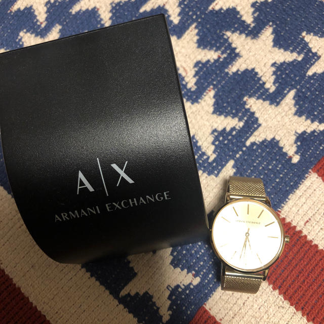 ARMANI EXCHANGE(アルマーニエクスチェンジ)のアルマーニ 腕時計 新品未使用 レディースのファッション小物(腕時計)の商品写真