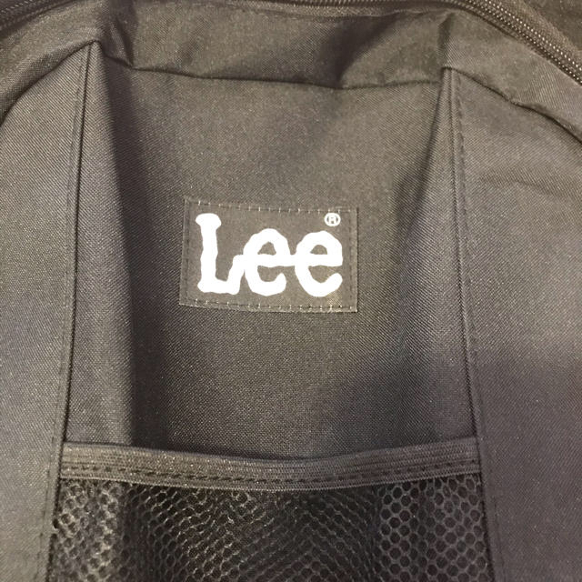 Lee(リー)のlee リュック ムック本 完売 ブラック 黒 未使用 レディースのバッグ(リュック/バックパック)の商品写真