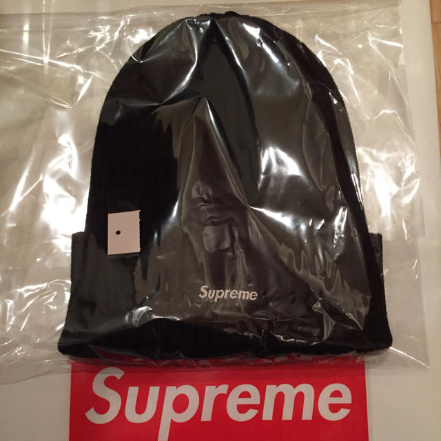 帽子19ss Supreme Overdyed Beanie 黒