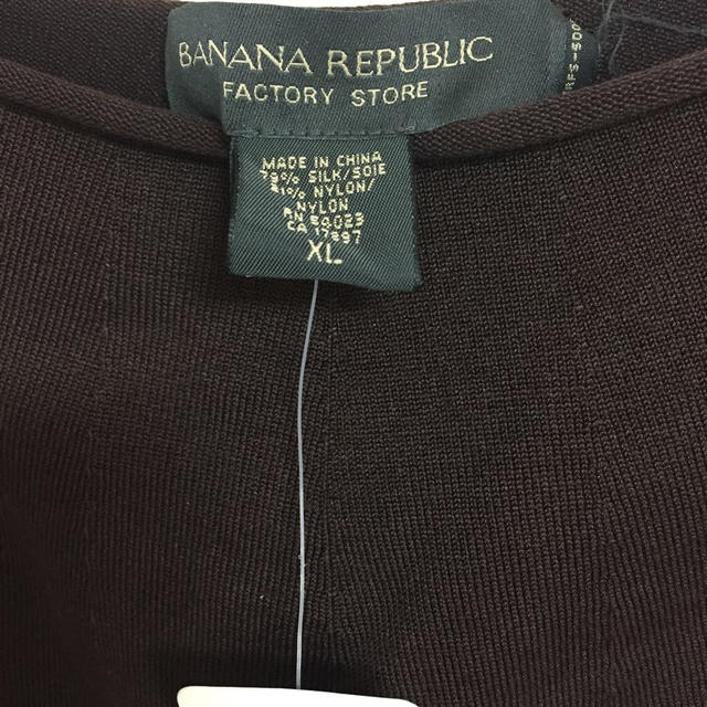 Banana Republic(バナナリパブリック)のバナナリパブリック シルクニット レディースのトップス(Tシャツ(長袖/七分))の商品写真