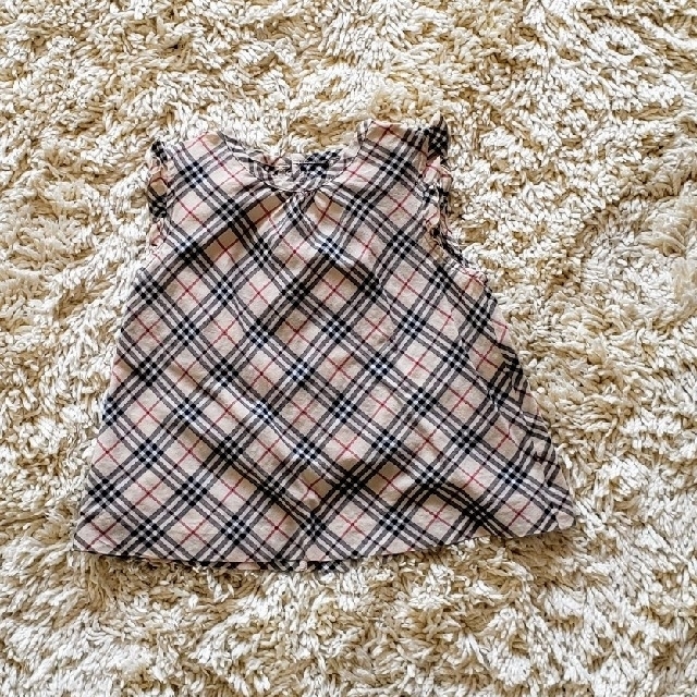 BURBERRY(バーバリー)のバーバリーキャミソール80 キッズ/ベビー/マタニティのベビー服(~85cm)(タンクトップ/キャミソール)の商品写真