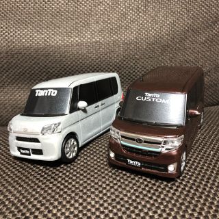 ダイハツ(ダイハツ)のダイハツ タント&タントカスタム プルバックミニカー 2台セット(ミニカー)