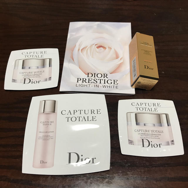 Dior(ディオール)のDior プレステージ化粧下地 化粧水 クリーム コスメ/美容のキット/セット(サンプル/トライアルキット)の商品写真