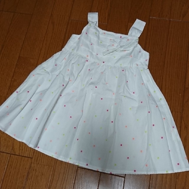 新品 ワンピース １２０　女の子　綿 キッズ/ベビー/マタニティのキッズ服女の子用(90cm~)(ワンピース)の商品写真