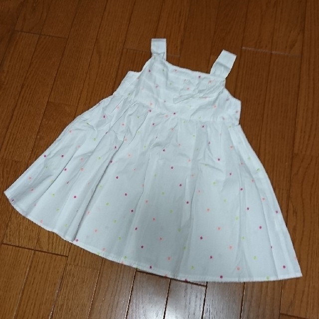 新品 ワンピース １２０　女の子　綿 キッズ/ベビー/マタニティのキッズ服女の子用(90cm~)(ワンピース)の商品写真