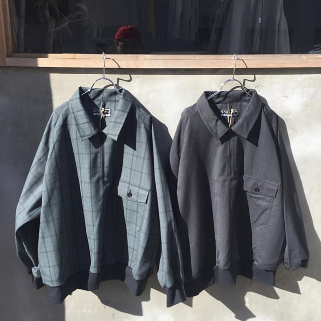 gourmet jeans zip p/o ジップポロ　黒　坂口健太郎着用