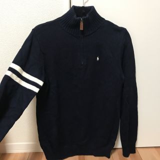 ポロラルフローレン(POLO RALPH LAUREN)のPOLO Ralph Laurenセーターニットプルオーバーハーフジッパー170(ニット)