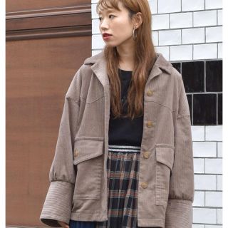 ダブルクローゼット(w closet)のwcloset ダブルクローゼット ブルゾン アウター コーデュロイ(ブルゾン)