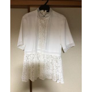 ザラ(ZARA)のザラブラウス新品(シャツ/ブラウス(半袖/袖なし))