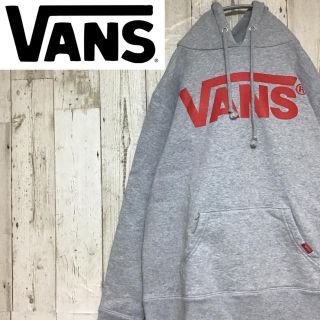 【入手困難】バンズVANS☆限定ギャラクシービッグロゴプリントパーカーM