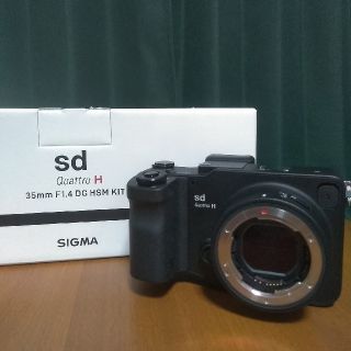 シグマ(SIGMA)のしーと様用sd quattro h(デジタル一眼)