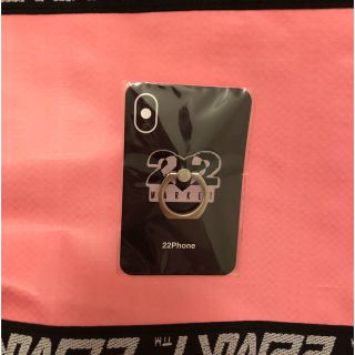 22market バンカーリング スマホリング ピンク(アイドルグッズ)