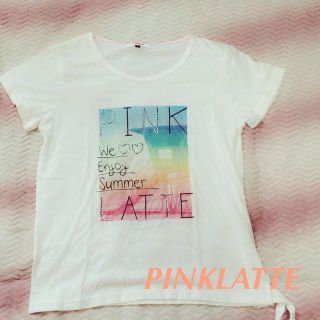 ピンクラテ(PINK-latte)のPinklatte_Tシャツ(Tシャツ(半袖/袖なし))