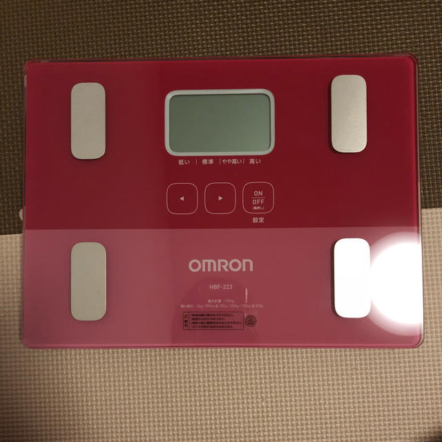 OMRON(オムロン)の体重計 OMROM スマホ/家電/カメラの生活家電(体重計)の商品写真