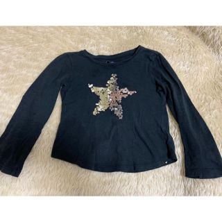 ギャップキッズ(GAP Kids)のGAP kids  長袖Ｔシャツ  110  スパンコール★(Tシャツ/カットソー)