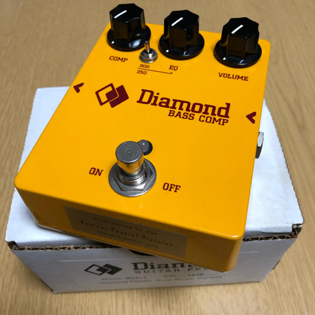 Diamond BASS COMP ダイアモンドベースコンプ 楽器のベース(ベースエフェクター)の商品写真