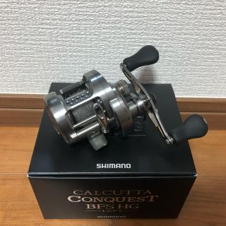 シマノ(SHIMANO)のカルカッタコンクエストbfs hg(リール)