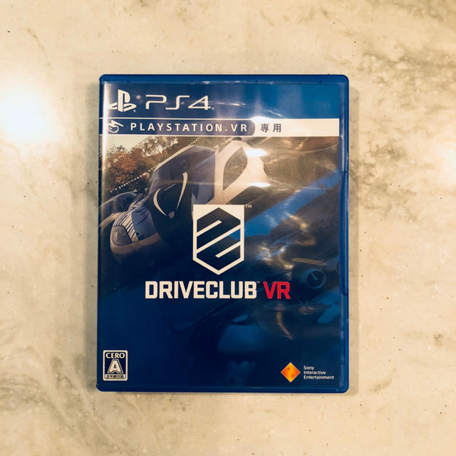 PlayStation VR(プレイステーションヴィーアール)の中古 PS4 Driveclub VR  エンタメ/ホビーのゲームソフト/ゲーム機本体(家庭用ゲームソフト)の商品写真