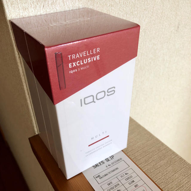 IQOS 3 ラディアンレッド ホワイト 外装パーツ