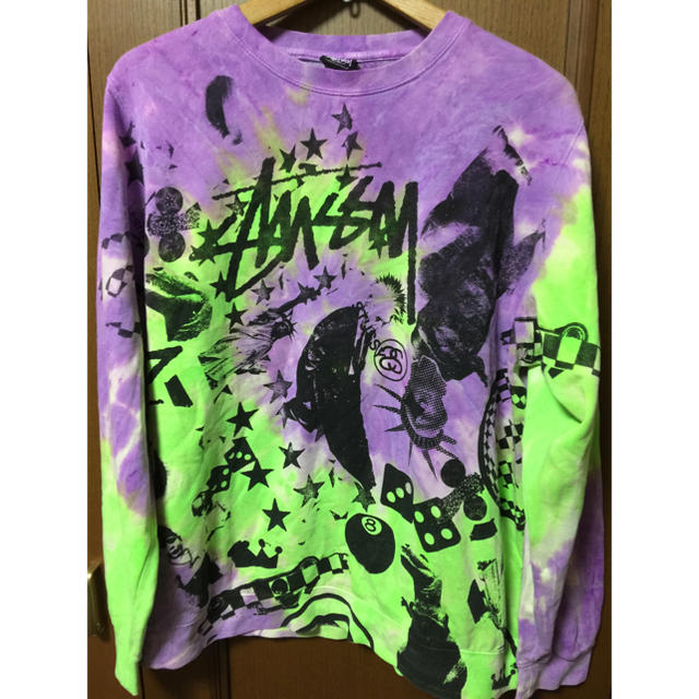 STUSSY(ステューシー)のSTUSSY 派手派手タイダイ染めスウェット メンズのトップス(スウェット)の商品写真