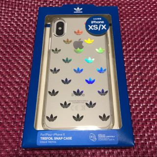 アディダス(adidas)のアディダス iPhoneケース 【XS/X用】CK6144 スマホケース(iPhoneケース)