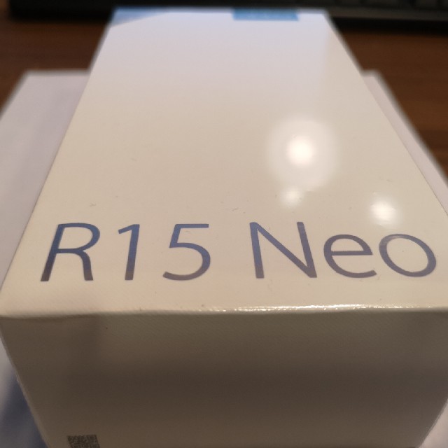 最低価格の OPPO R15 Neo ダイアモンドブルー　新品未開封 スマートフォン本体