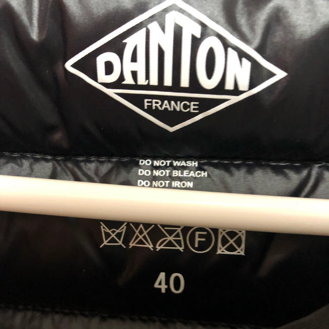 DANTON(ダントン)のダントン ダウンベスト ブラック40 メンズのジャケット/アウター(ダウンベスト)の商品写真