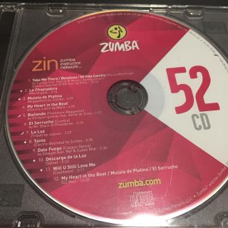 ズンバ(Zumba)のzin52   ズンバCD(クラブ/ダンス)