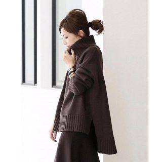 アパルトモンドゥーズィエムクラス(L'Appartement DEUXIEME CLASSE)のL'Appartement Back Long タートルネック Knit(ニット/セーター)