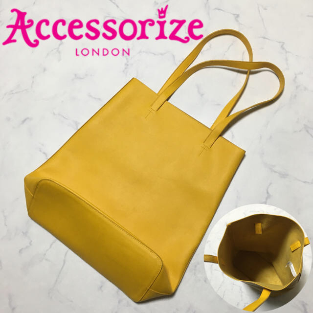 Accessorize(アクセサライズ)のAccessorize♡縦型レザートートバッグ レディースのバッグ(トートバッグ)の商品写真